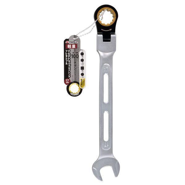 他サイト： 高儀 TAKAGI 1128801 TAKAGI マルチドライブギアレンチフレキシブル14の商品画像