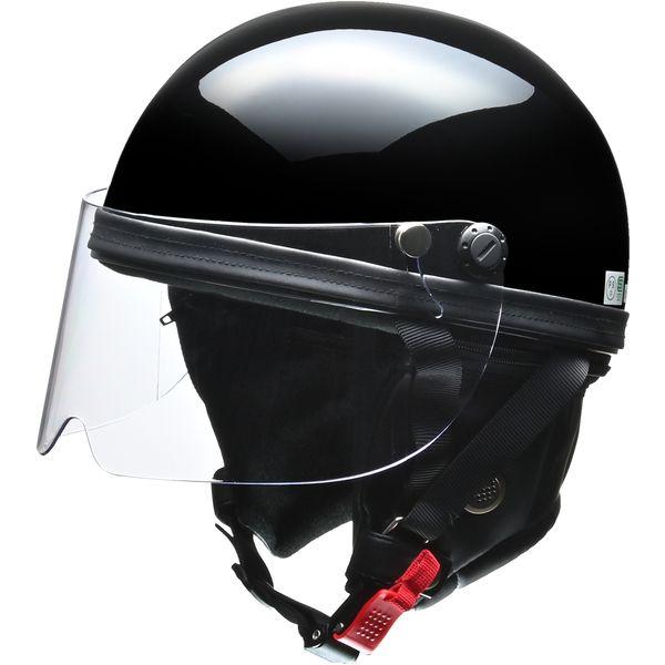 他サイト： リード工業 4952652006939 ヘルメット HS−2 ハーフヘルメット BKの商品画像
