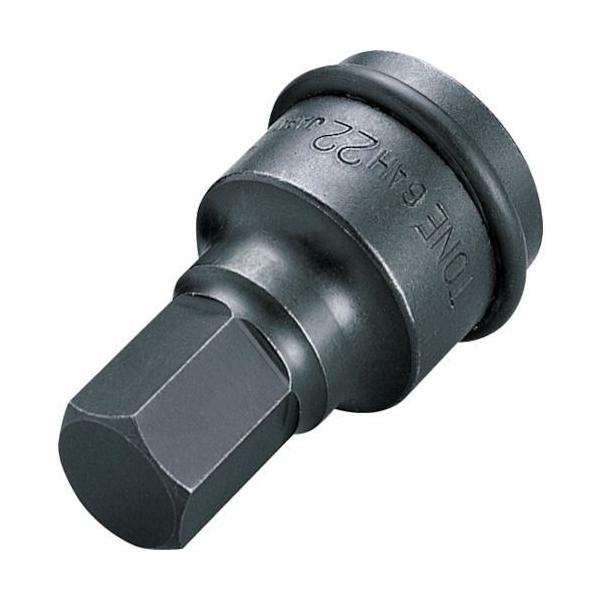 ＴＯＮＥ 6AH-27 インパクト用ヘキサゴンソケット 対辺寸法２７ｍｍ 差込角１９．０ｍｍ 6AH27 119-7550