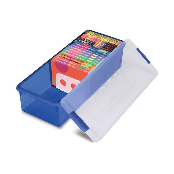 他サイト： 伊勢藤 I-179-BL コミック本収納ケース ブックス ブルー I179BLの商品画像