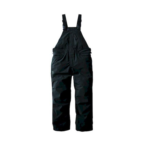 エスケープロダクト 4582696010281 防風防水防寒サロペット GE−750 C／48 ソリッドブラック Lサイズ エスケープロダクト 4582696010281 防風防水防寒サロペット GE−750 C