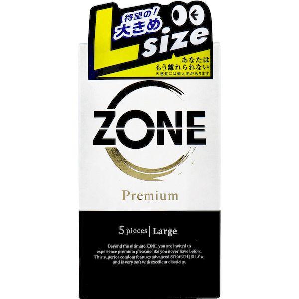 4973210030838 ZONE ゾーン プレミアム コンドーム Lサイズ 5個 4973210030838 ZONE ゾーン プレミアム コンドーム Lサイズ 5個