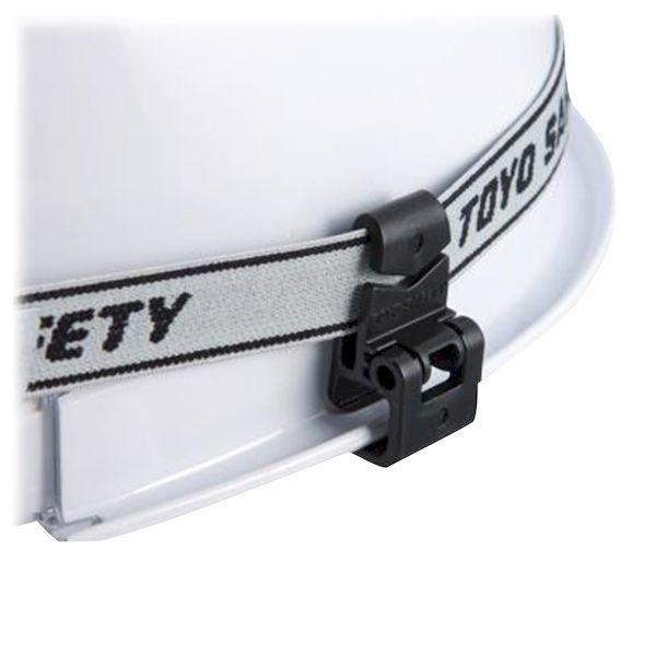 1-2543-03 ゴーグルクリップ 溝付きヘルメット全般用 1組 2個入 88-OK