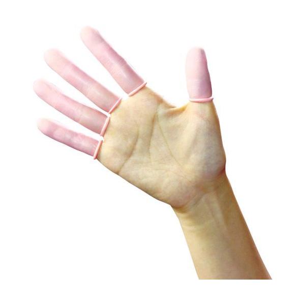 ブラストン ［BSC-ASFCP-M］ 制電指サック ピンク Ｍ ５００個入 BSCASFCPM 351-9341