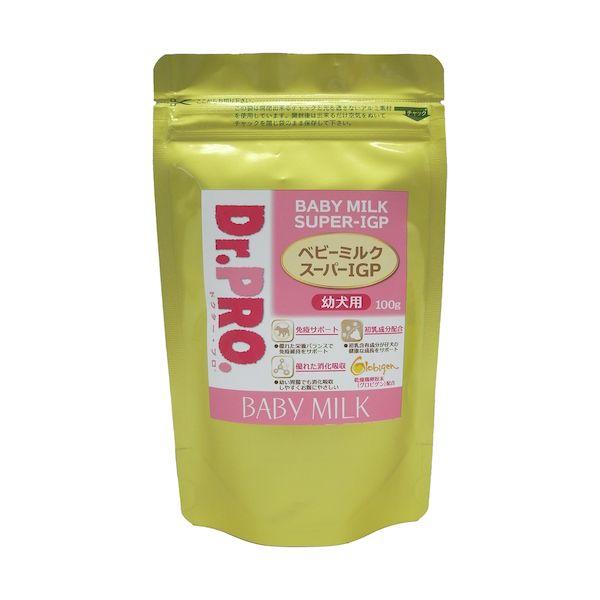 他サイト： ニチドウ 4975677033353 Dr．PRO ベビーミルク スーパーIGP 幼犬用 100gの商品画像