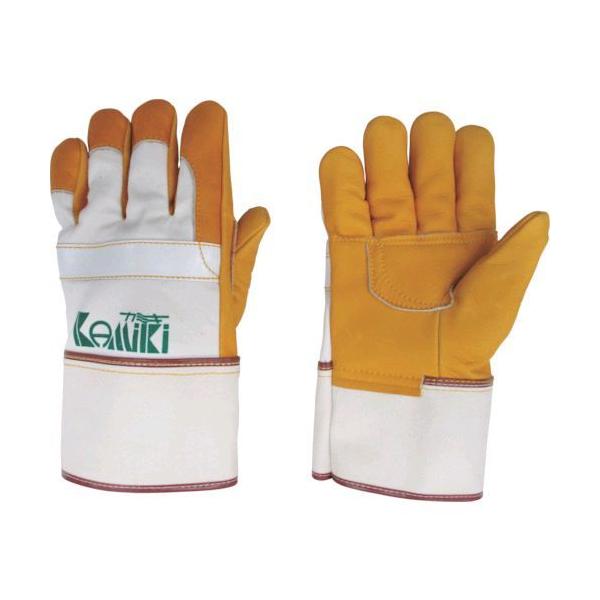 カミキ TC-1 防振手袋　天然牛表革製 TC1 253-7508