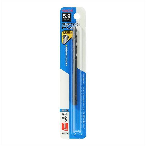 他サイト： 直送 代引不可・他メーカー同梱不可 4962308676287 BIGMAN ステンレス用ドリル1本入 5．9mm 67628の商品画像