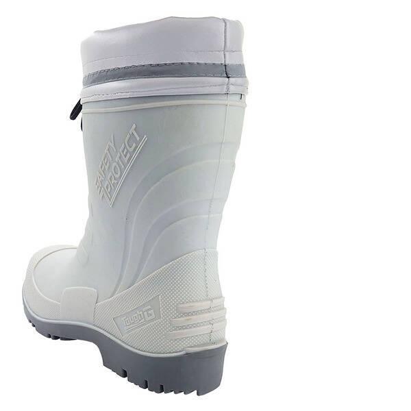 喜多 KITA 4931530566857 TPE踏貫き防止セーフティブーツ ショート丈 KR7480 グレー 3L(27.5〜28.0)