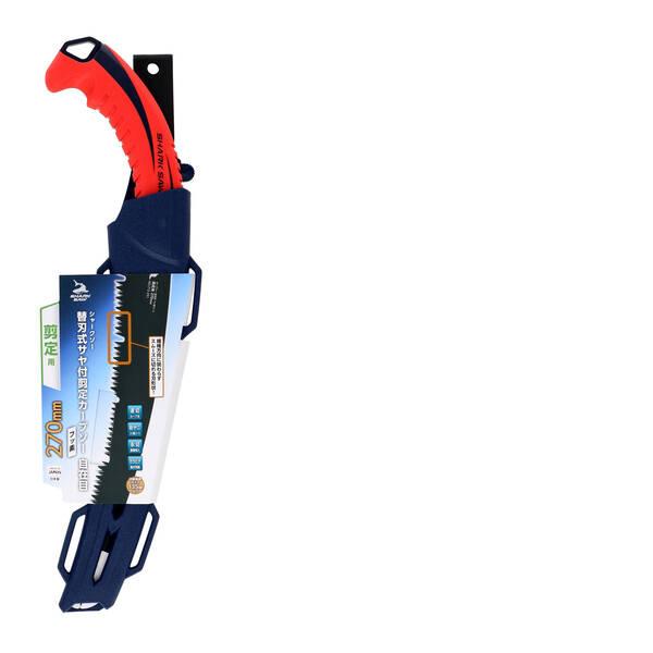 他サイト： 高儀 TAKAGI シャークソー 2051938 斬月サヤ付剪定鋸 カーブソーフッ素加工 270mmの商品画像