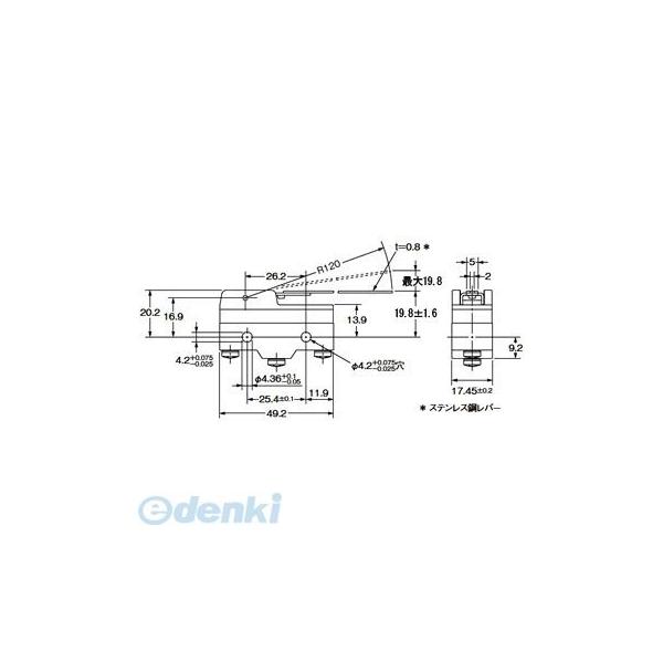 オムロン OMRON Z-15HW24-B 一般用基本スイッチ Z15HW24B【キャンセル不可】