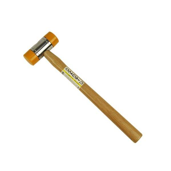 ＳＫ１１ 4977292132251 木柄ソフトハンマー 4977292132251 2LBS 1-1 藤原産業 ゴムハンマー