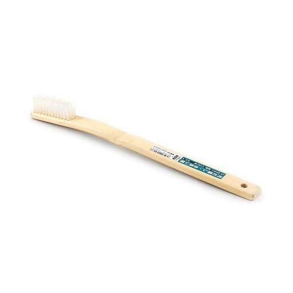 ＳＫ１１ 4977292169936 竹ブラシ ナイロン太 曲柄 4977292169936 藤原産業 竹ブラシナイロン太曲柄