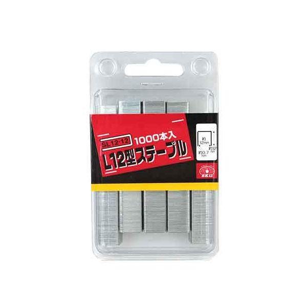 ＳＫ１１ 4977292170451 Ｌ１２型ステープル 4977292170451 SL12-12 藤原産業 ハンドタッカー用