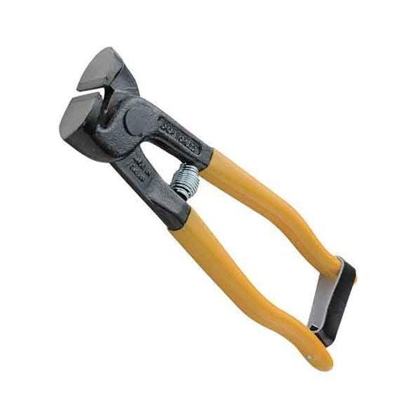 千吉 4977292172202 チップ付タイルニッパー 4977292172202 藤原産業 作業工具 超硬チップ付全身鍛造品