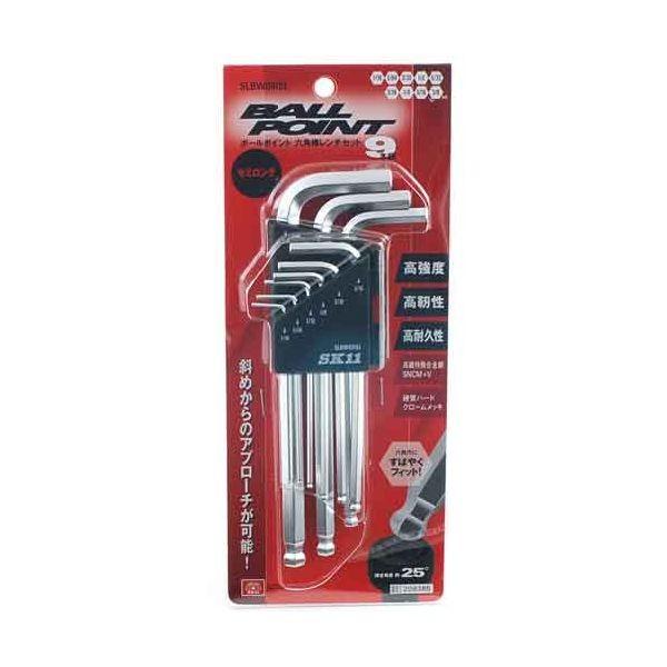 ＳＫ１１ 4977292209380 ＢＰ六角棒レンチセット ＳＬ 4977292209380 SLBW09ISL セミロング