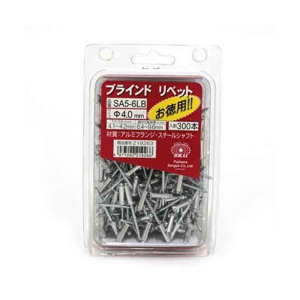 ＳＫ１１ 4977292219266 ブラインドリベット ３００入 4977292219266 SA5-6LB 藤原産業