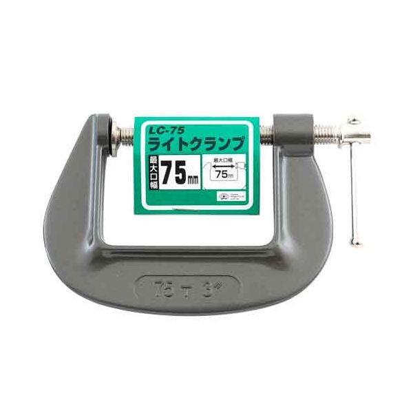 ＳＫ１１ 4977292221597 ライトクランプ 4977292221597 藤原産業 LC-75 C型クランプ エスケー11