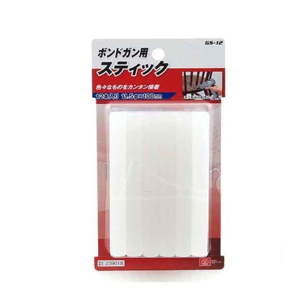 ＳＫ１１ 4977292239011 ボンドガン用スティック１２入 4977292239011 GS-12 藤原産業
