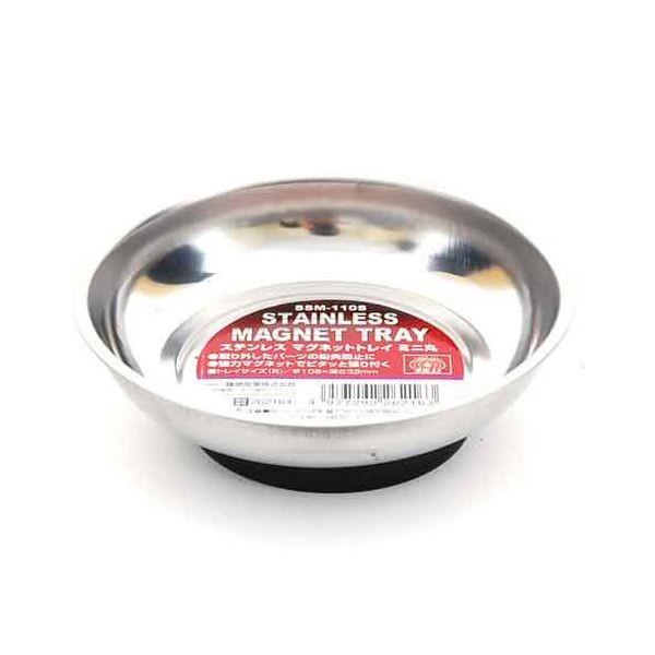 ＳＫ１１ 4977292262163 ステンレスマグトレイ ミニ丸 4977292262163 SSM-110S 藤原産業