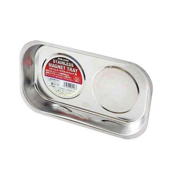 ＳＫ１１ 4977292262187 ステンレスマグトレイ 角 4977292262187 SSM-240S 藤原産業