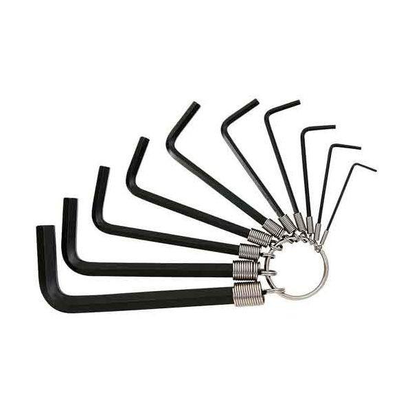 ＳＫ１１ 4977292265768 六角棒レンチセット １０本組 4977292265768 ミリ 藤原産業 エスケー11