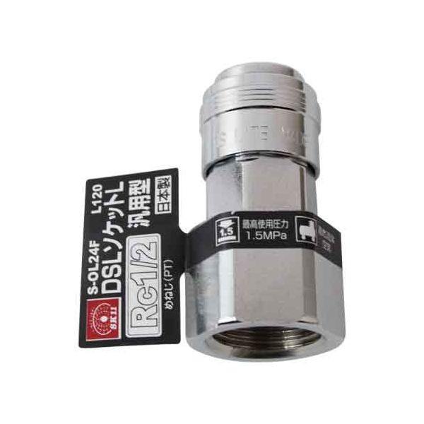 ＳＫ１１ 4977292436779 ＤＳＬソケットＬ ４Ｆ 4977292436779 S-OL24F 120 藤原産業