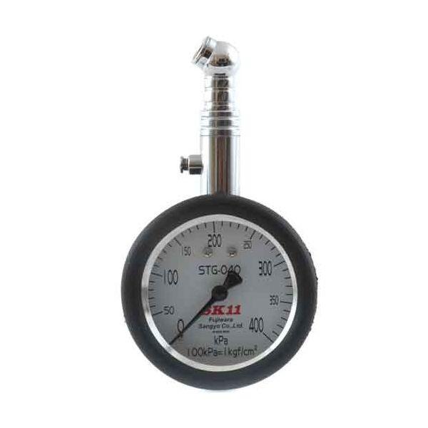 ＳＫ１１ 4977292438391 タイヤゲージ４００Ｋアナログ 4977292438391 STG-040 藤原産業