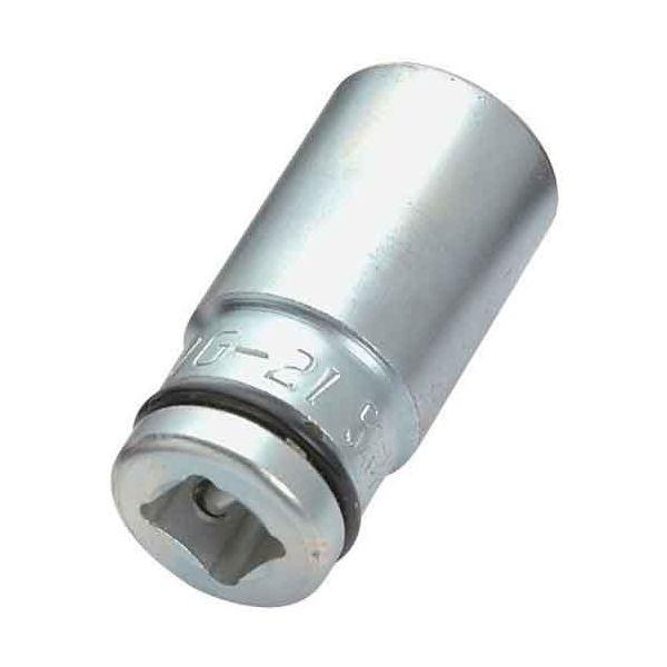 ＳＫ１１ 4977292441216 セミロングインパクトソケット 4977292441216 4WG-21 藤原産業