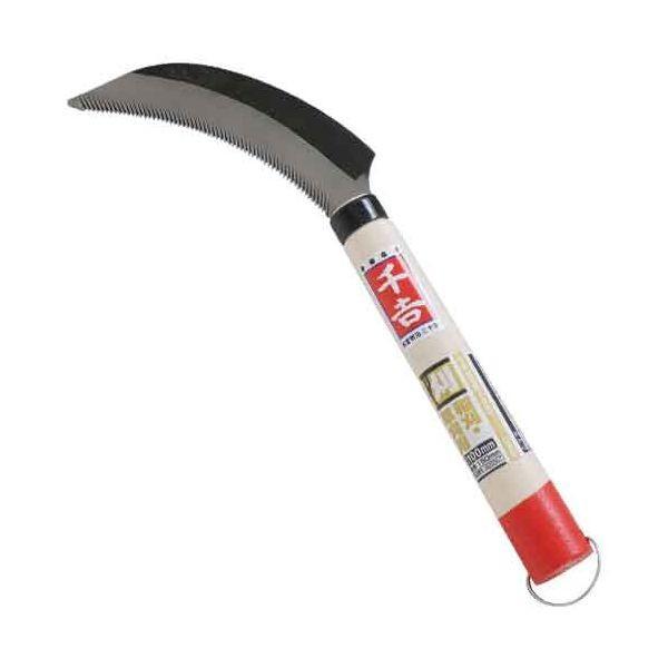 千吉 4977292600354 縄切鎌 4977292600354 藤原産業 カマ 600357 鋸刃鎌縄切鎌 除草用品