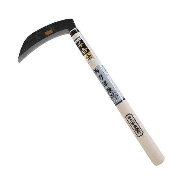 千吉 金 4977292600552 両刃薄鎌 4977292600552 千吉金 藤原産業 SENKICHI カマ 600551