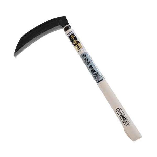 千吉 金 4977292600613 両刃中厚鎌 4977292600613 千吉金 藤原産業 SENKICHI カマ