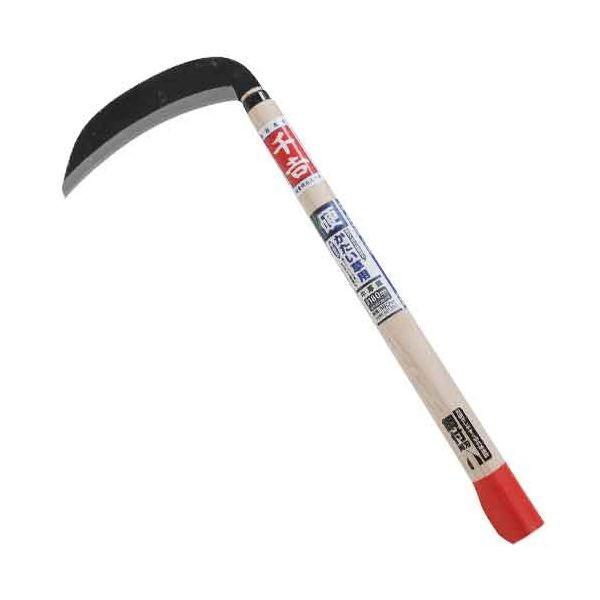 千吉 4977292601368 両刃中厚鎌 4977292601368 藤原産業 カマ 草刈り鎌 SENKICHI 除草作業用