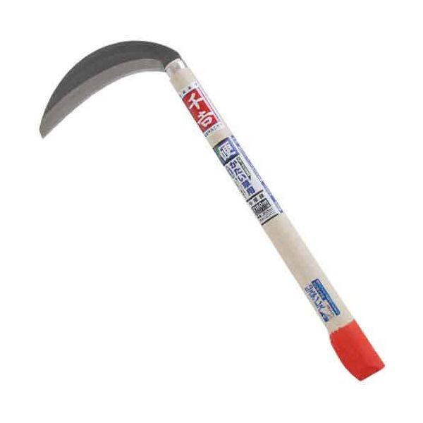 千吉 4977292602471 鋼付ステン 片刃中厚鎌 4977292602471 藤原産業 鋼付ステン片刃中厚鎌