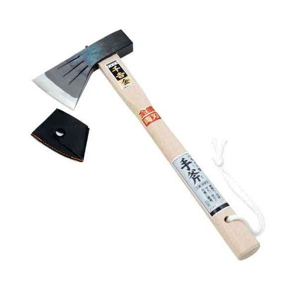 千吉 金 4977292603805 いちょう型手斧 全鋼 4977292603805 サツマガタ 千吉金 薩摩型