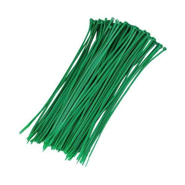 セフティ３ 4977292637480 ガーデン結束バンド１００本入 4977292637480 セフティー3 藤原産業 グリーン