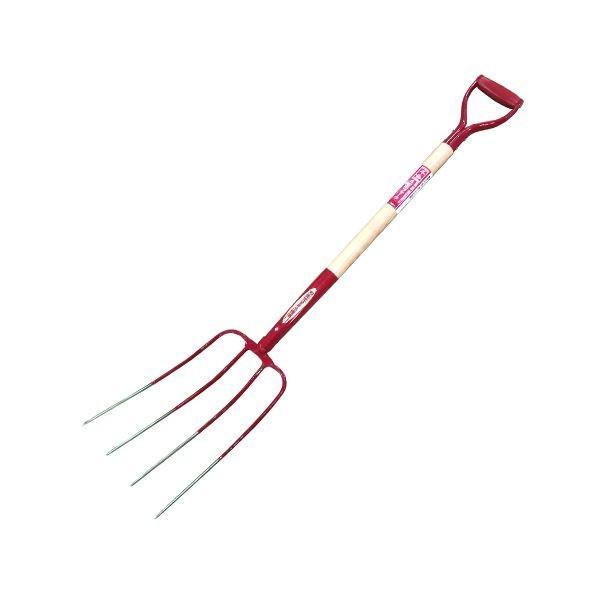 千吉 4977292638036 木柄４本爪フォーク 4977292638036 SGF-1 藤原産業