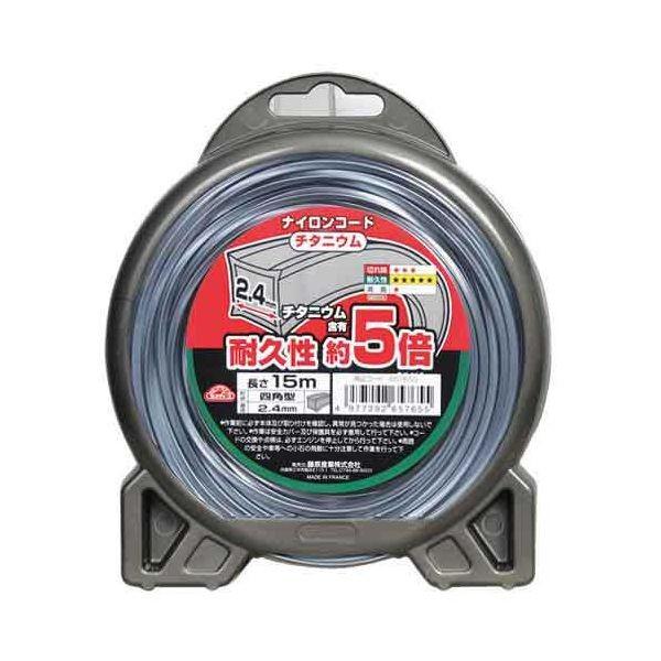 セフティ３ 4977292657655 チタニウムナイロンコード□型 4977292657655 セフティー3 藤原産業