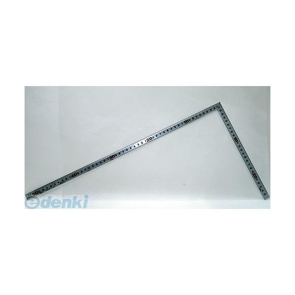 シンワ測定 10012 曲尺角厚 シルバー ５０cm／１尺６ 寸 併用目盛 日本一 10012