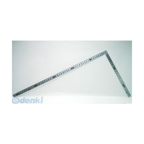 シンワ測定 10033 曲尺平ぴた シルバー ５０cm／１尺 ６寸 併用目盛 10033
