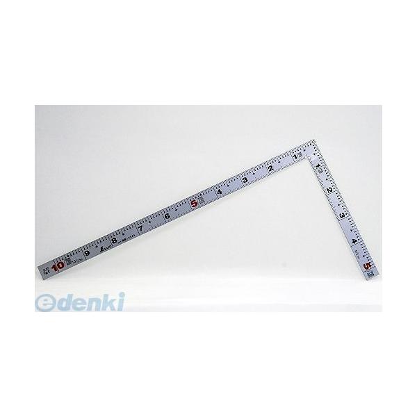 シンワ測定 10048 曲尺平ぴた シルバー １尺／３０cm 併用目盛 10048