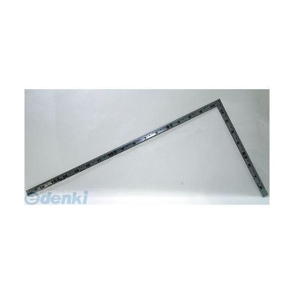 シンワ測定 10561 曲尺角厚 シルバー １尺６寸 表裏同目 10561