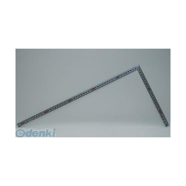 シンワ測定 10653 曲尺同厚 シルバー ５０cm 裏面角目 名作 ＪＩＳ 10653