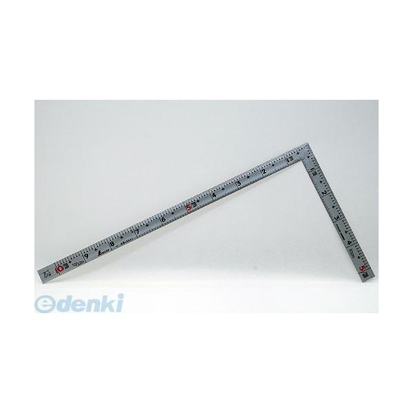 シンワ測定 10657 曲尺同厚 シルバー １尺 裏面角目 名作 10657