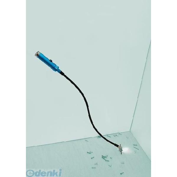 シンワ測定 73516 ピックアップマグネット Ｈ－６ フレキシブル式 ライト・点検鏡付 73516