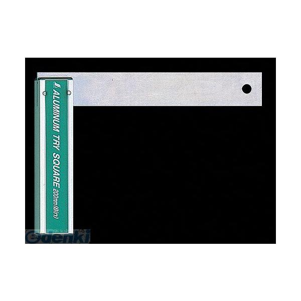 シンワ測定 74110 アルミ台付スコヤ ２０cm 目盛なし 74110