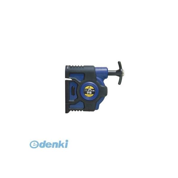 シンワ測定 77377 ハンディ下げ振り Ｐｒｏ ３倍速手巻 青 77377（本体のみ）