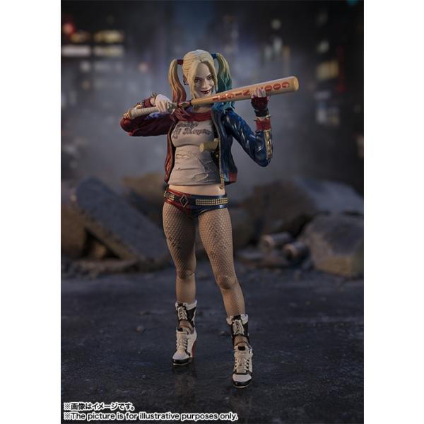 【開封美品】フィギュアーツ　ハーレイ・クイン(スーサイドスクワッド) Amazon.co.jp: TAMASHII NATIONS S.H.フィギュアーツ ハーレイ