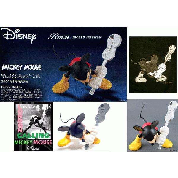 Roen×メディコムVCD ミッキー マウス クラッシュミッキー(ギター Roen×メディコムVCD ミッキー マウス クラッシュミッキー(ギター