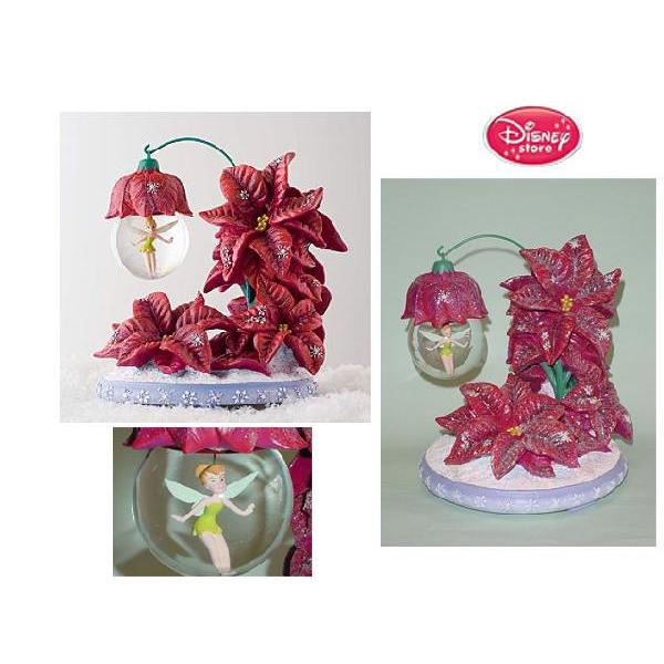 US ディズニー限定」 “ティンカーベル” オーナメント スノードーム
