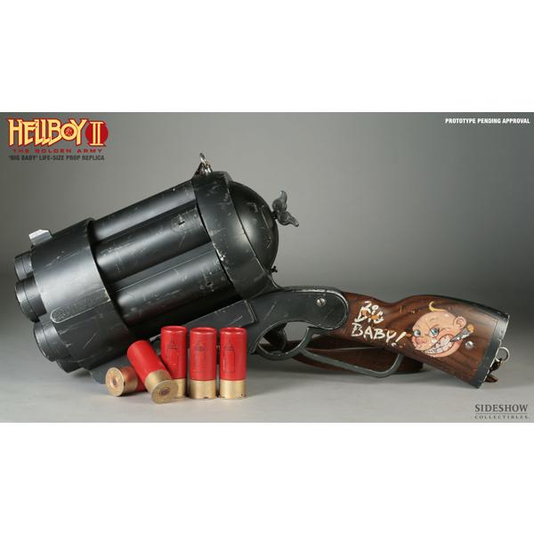 サイドショウ  ヘルボーイ　サマリタン銃　1/1 プロップレプリカ ヘルボーイ2 サマリタン銃1/1スケールレプリカ